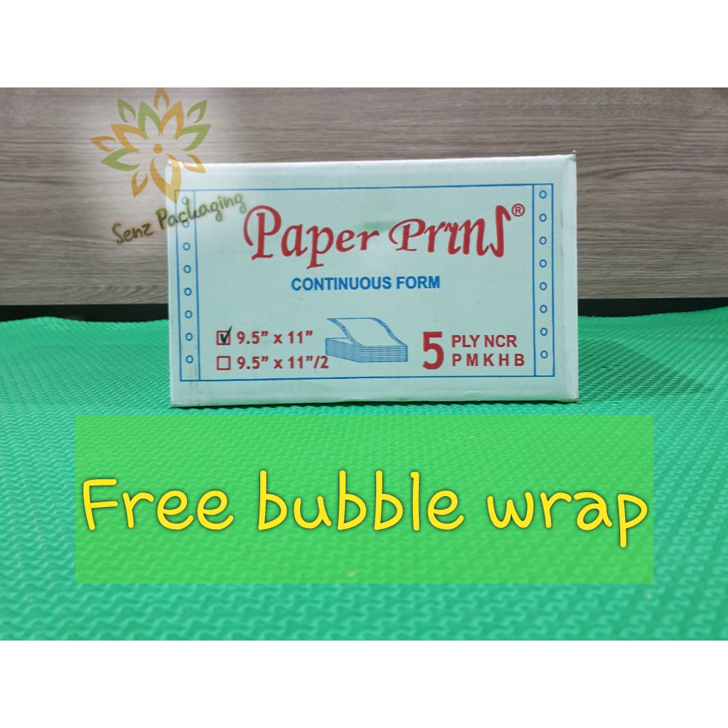 

kertas ncr,kertas komputer 9.5x11" 5 ply / continuous form k 5 / 9.5×11" 5ply