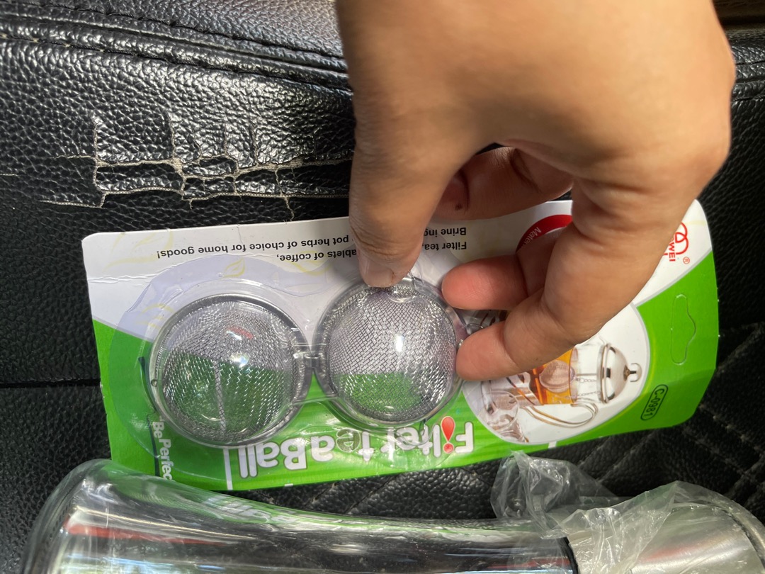 Homemaster Saringan Bumbu Stainless Model Bola 4.5 Cm Sbs45