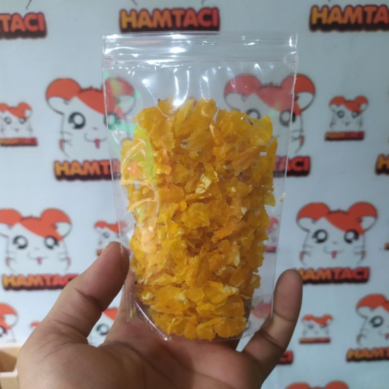 DRIED CORN FLAT/JAGUNG PIPIH | CAMILAN HAMSTER/GERBIL FOR DAILY NUTRITION