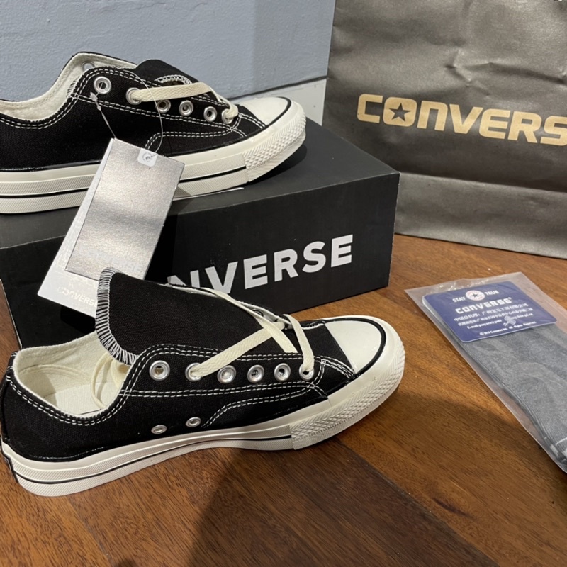 CONVERS BLACK CLASIK 70s PREMIUM IMPOR VIETNAM MURAH