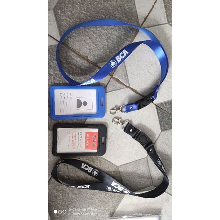 

paket eksklusif tali lanyard bank BCA dan casing