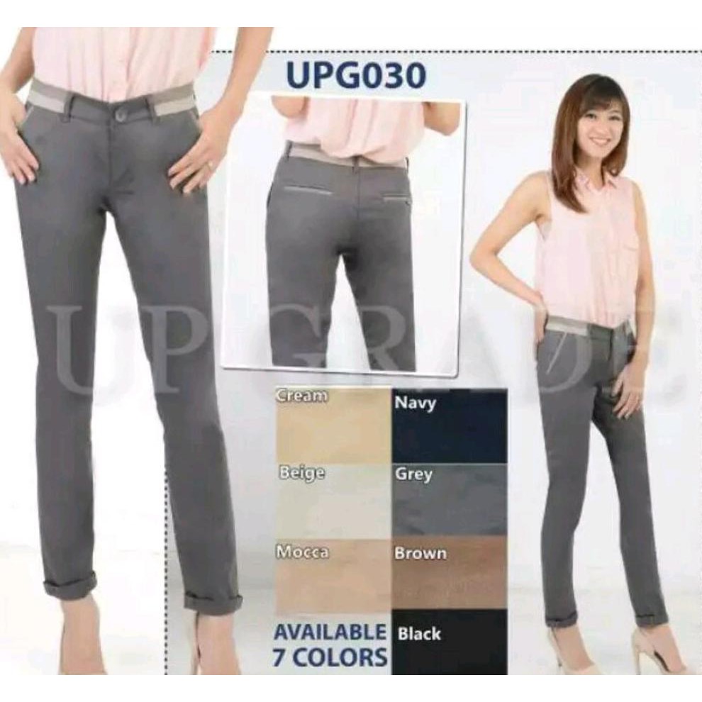 MURAH celana panjang cino upgrade wanita