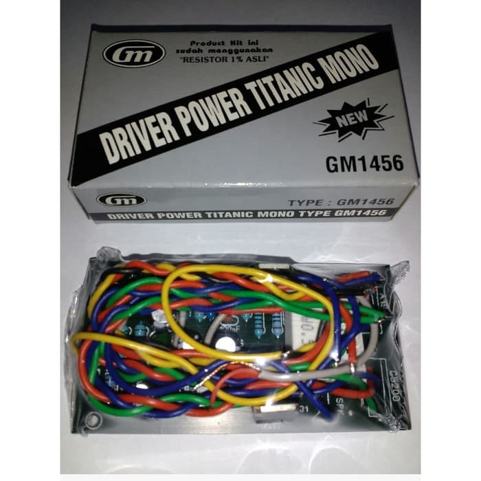 KIT DRIVER POWER MONO, TITANIC, GM 1456