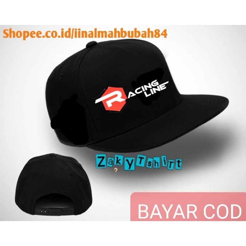 Topi Pria / snapback / skate / Hat Racing Line