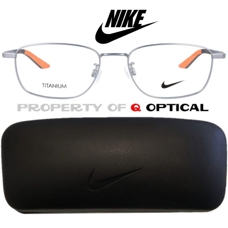 Kacamata Frame Pria Original NIKE NK6080AF COL.071 Titanium Silver