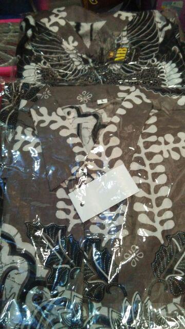 Baju Batik Couple Solo Lawasan Teratai Seragam Batik Kantor Size M L Xl Xxl Original Butik