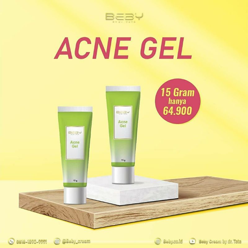 {NEW} ACNE GEL BY DR TATA (Klinik Dermapro Jakarta)
