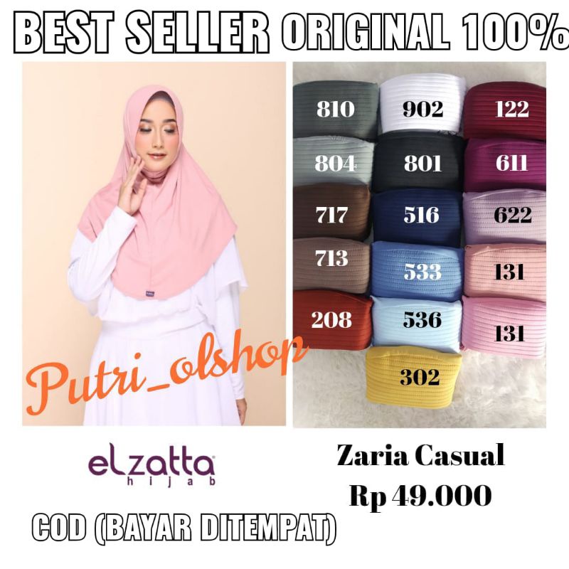 Zaria Casual elzatta Bergo elzatta