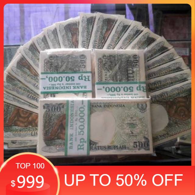 Uang kuno 500 rupiah  gress