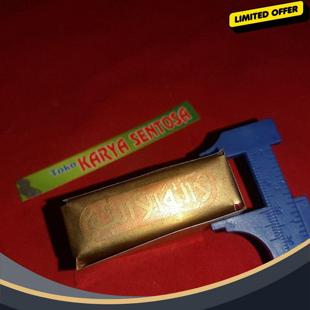 SPESIAL DISKON Barang Antik Stambul Tinta Mas 2mtr Kotak Warna Kuning