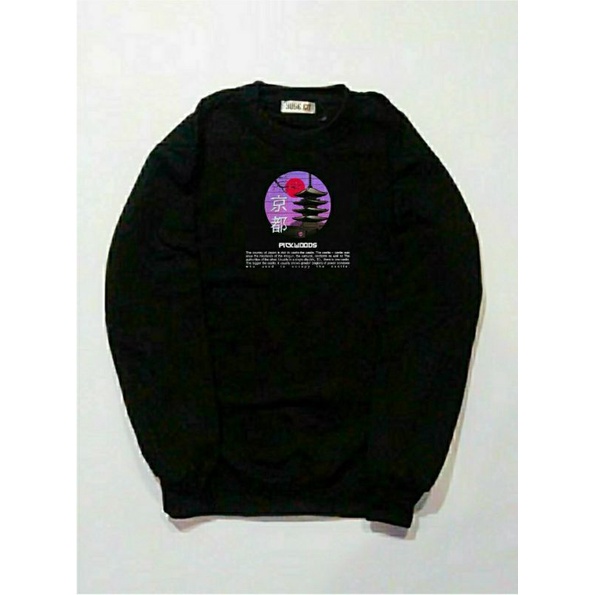 jaket sweater pria wanita terbaru jaket sweater crewnek original yuse-Morethankuning