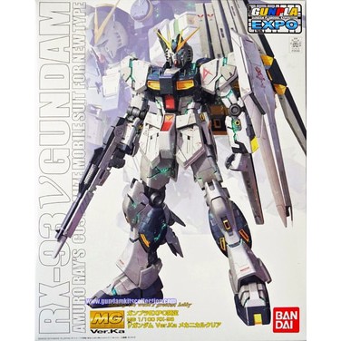 MG RX-93 Nu Gundam Ver Ka Clear ver Gunpla Expo