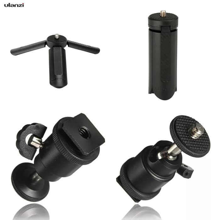 Ulanzi Mini Tripod Hand Grip + mini ballhed