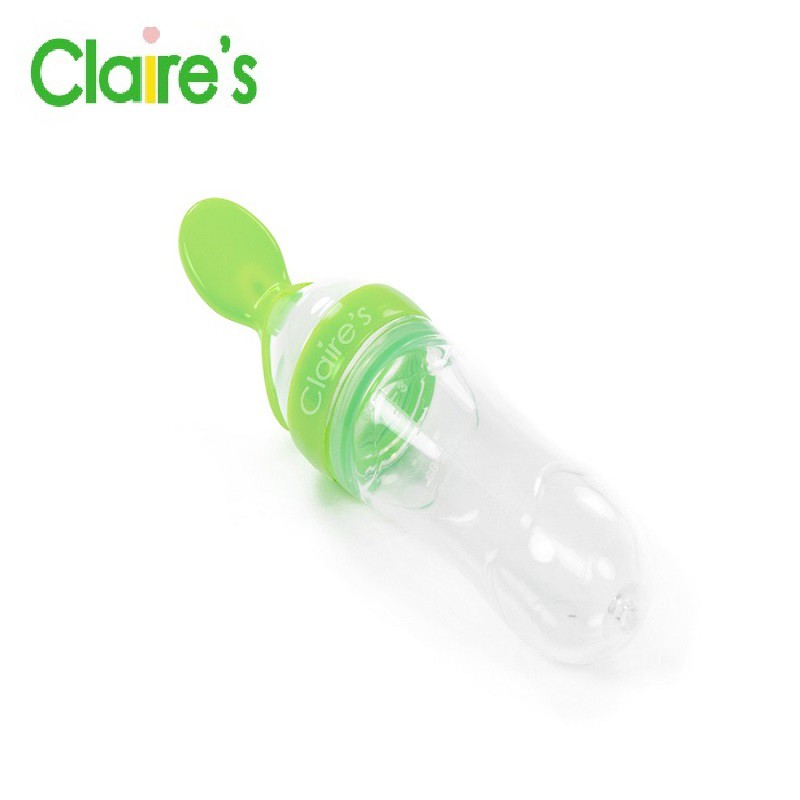 Claire's Easy Squeeze Spoon - Botol Sendok Silicone