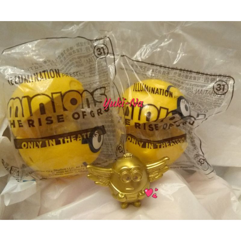 

Minion Gold no 31 Happy Meal Mcdonalds 2020