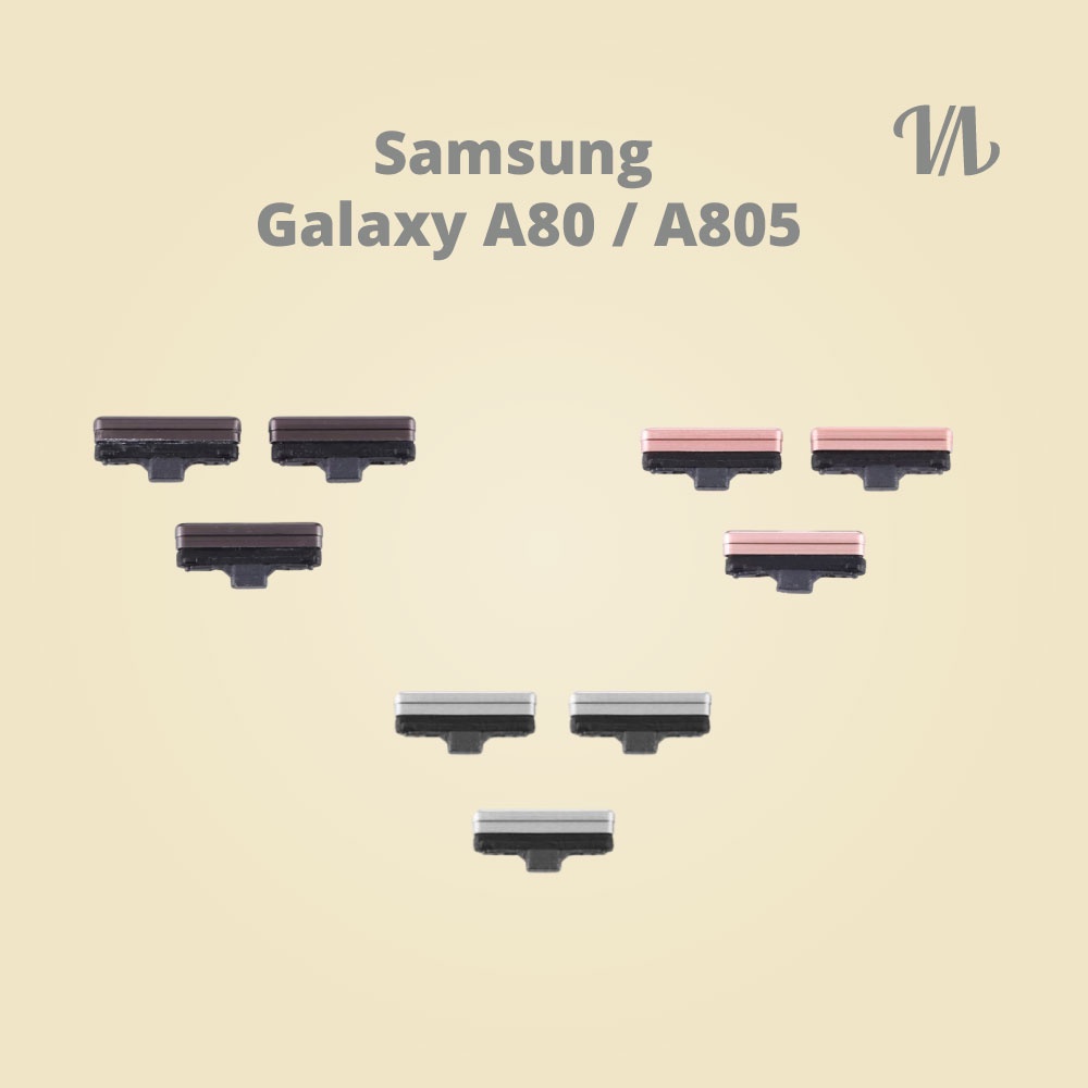 Tombol Power On Off Volume Samsung Galaxy A80 A805