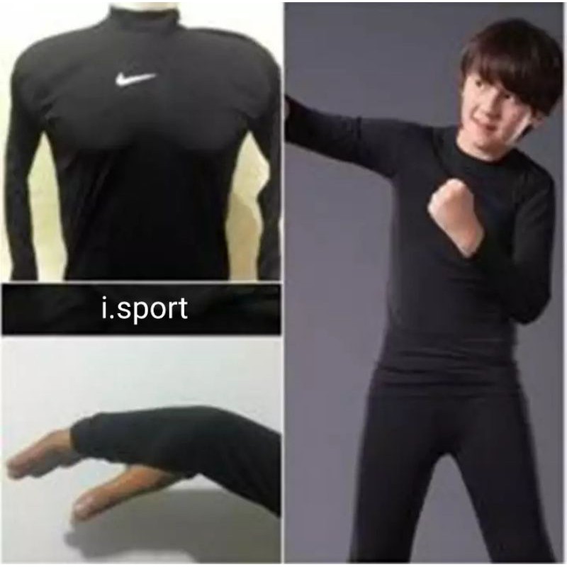 [2pcs] Manset Panjang &amp; Legging Panjang