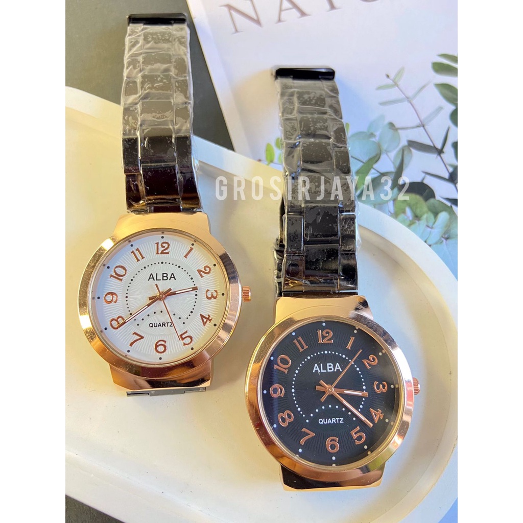 Jam Tangan Dominic Pria  wanita couple Sport Stainless Stell