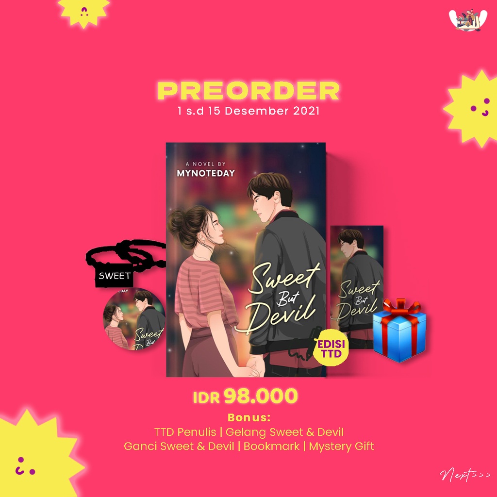 Ready Novel SWEET BUT DEVIL Penulis : MyNoteDay