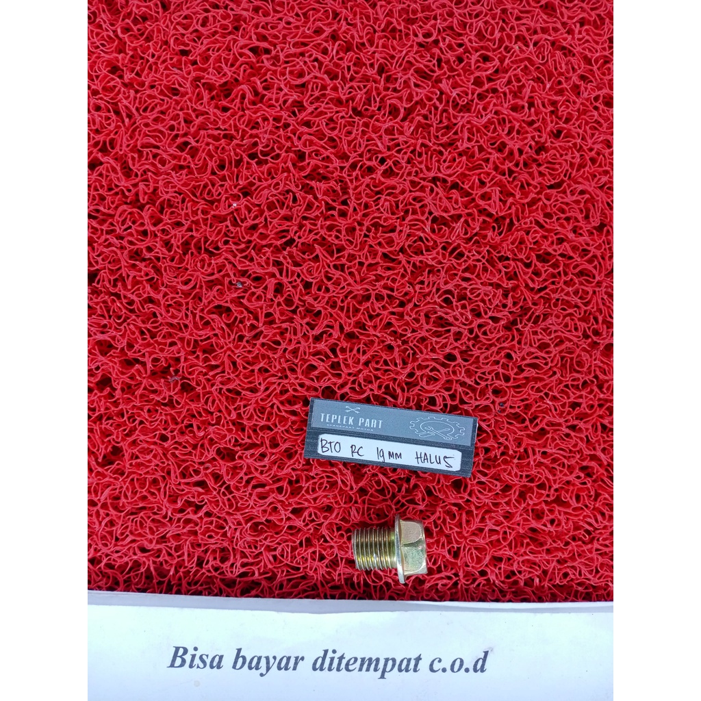 BAUT TAP OLI RC/BAUT TAP OLI MESIN RC TORNADO CRYSTAL 19AN DRAT HALUS