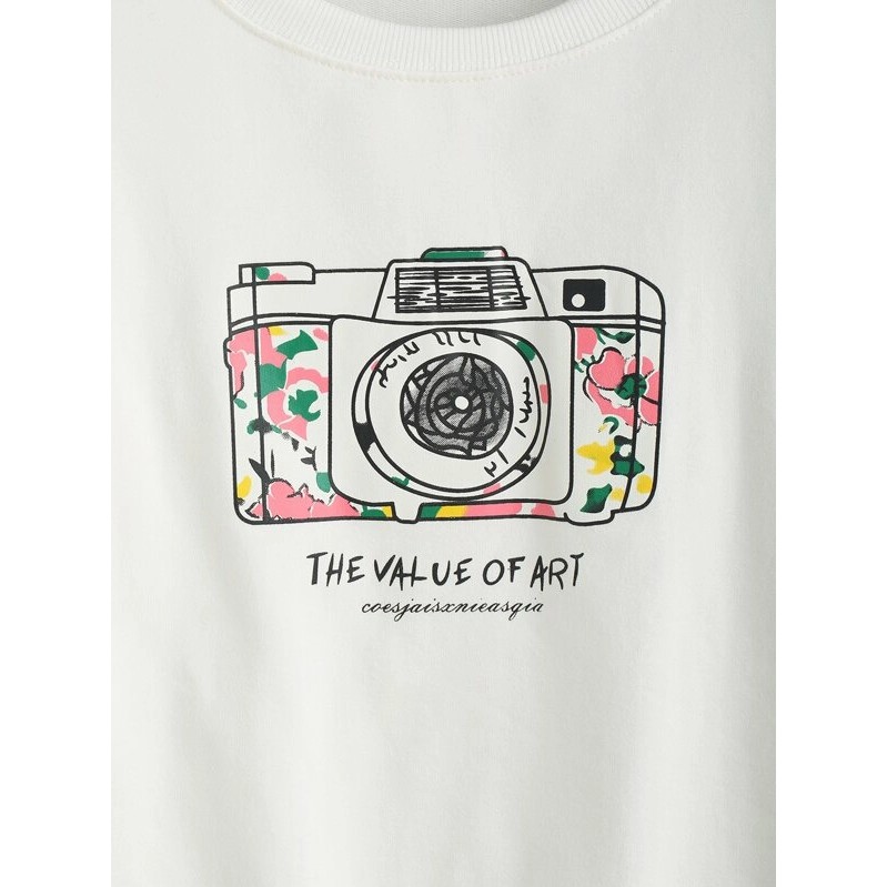 Camera Sweater - Sweatshirt Wanita