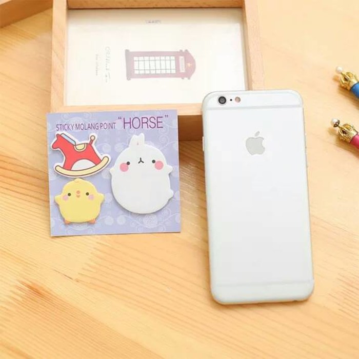 

SALE!!!TERLARIS!!! Stick Note Cute Molang MEMO & STICK NOTE