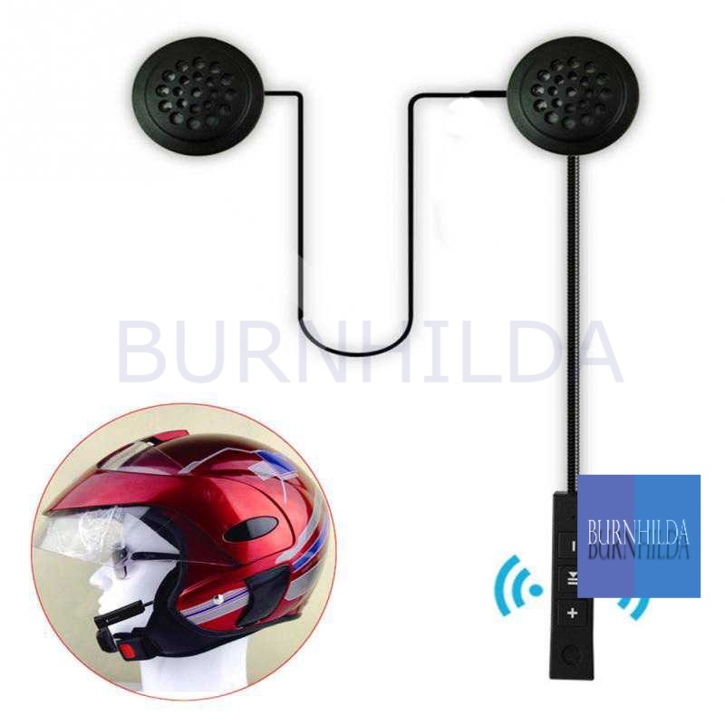 Headset Bloototh Helm Motorcycle Anti Interference accesoris motor mobil burnhilda