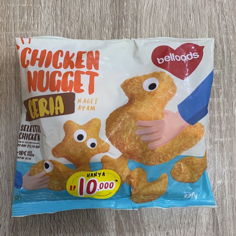 Jual Belfoods Chicken Nugget Ceria 170gr | Shopee Indonesia