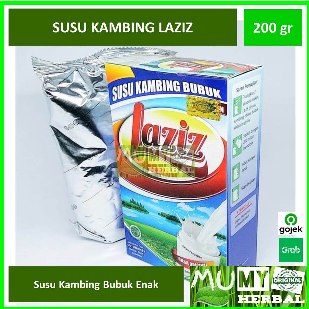 

Susu Kambing Bubuk Laziz Enak Sehat Original