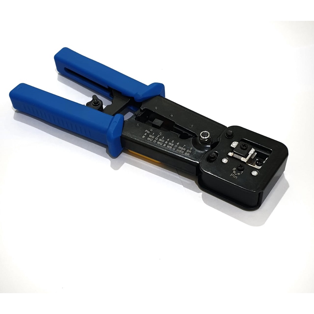 Crimping Tools RJ45 CAT5 CAT6 RJ11 VORICOM with Kabel Cutter Stripper