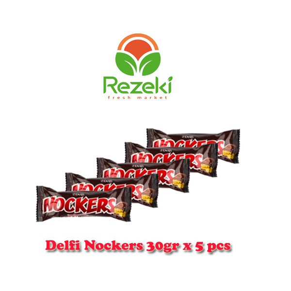 Delfi Nockers Chocolate Nougat [30 gr x 5pcs]