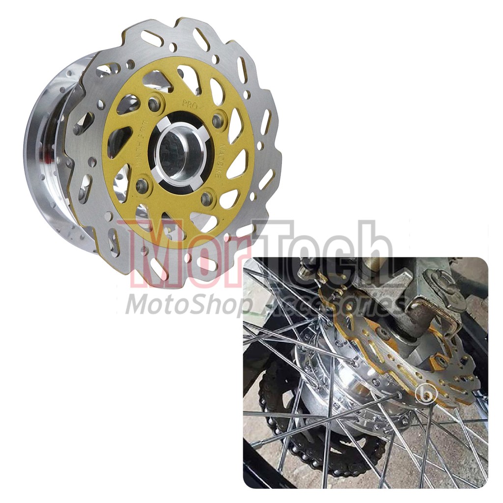 Tromol Honda Sonic 125 - Supra 125 - Kharisma - CS1 Belakang Plus Cakram untuk Velg Ruji / Jari