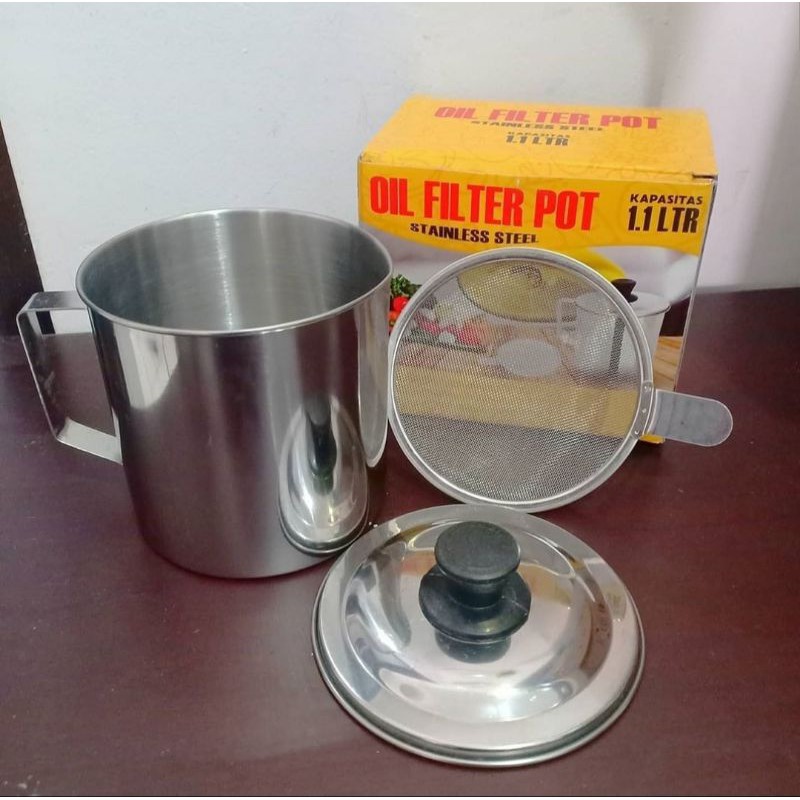 OIL FILTER POT /SARINGAN MINYAK SISA / SARINGAN MINYAK JELANTAH