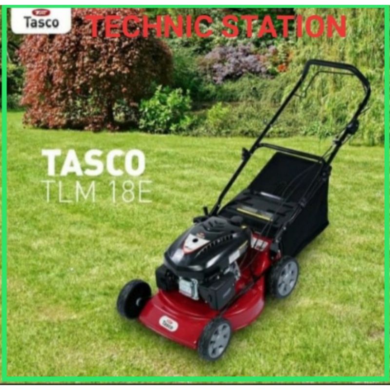 Tasco Mesin Potong Rumput Dorong TLM 18E Lawn Mowen TLM18E Otomatis