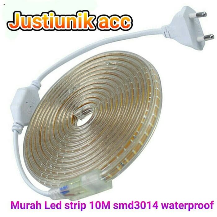 lampu dekorasi led strip smd3014 10M waterproof Putih