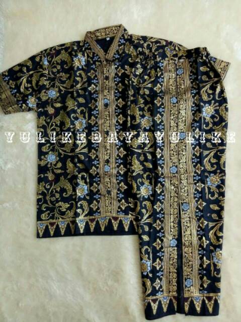 Set Couple Batik katun prada | Sarimbit Batik