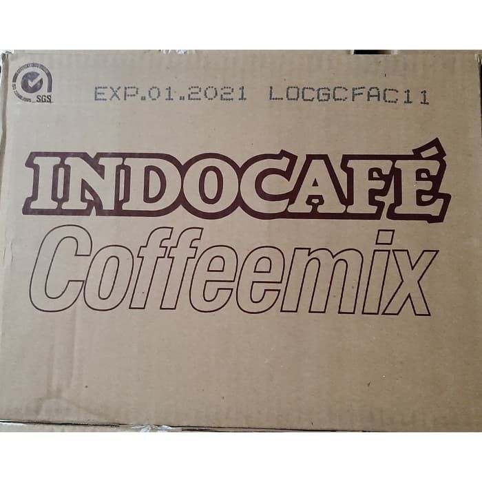 

INDOCAFE COFFEMIX 3 In 1 ISI 5 PAKx10 RENCENG x10 SACHET x20 gr - DUS