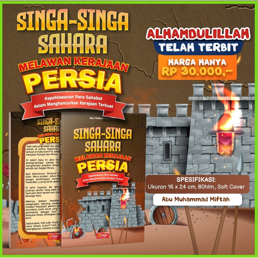 SINGA SINGA SAHARA Melawan Kerajaan Persia