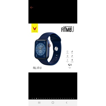 VYATTA Fitme U Smartwatch -Bluetooth Phone Call, GPS Connected, SPO2