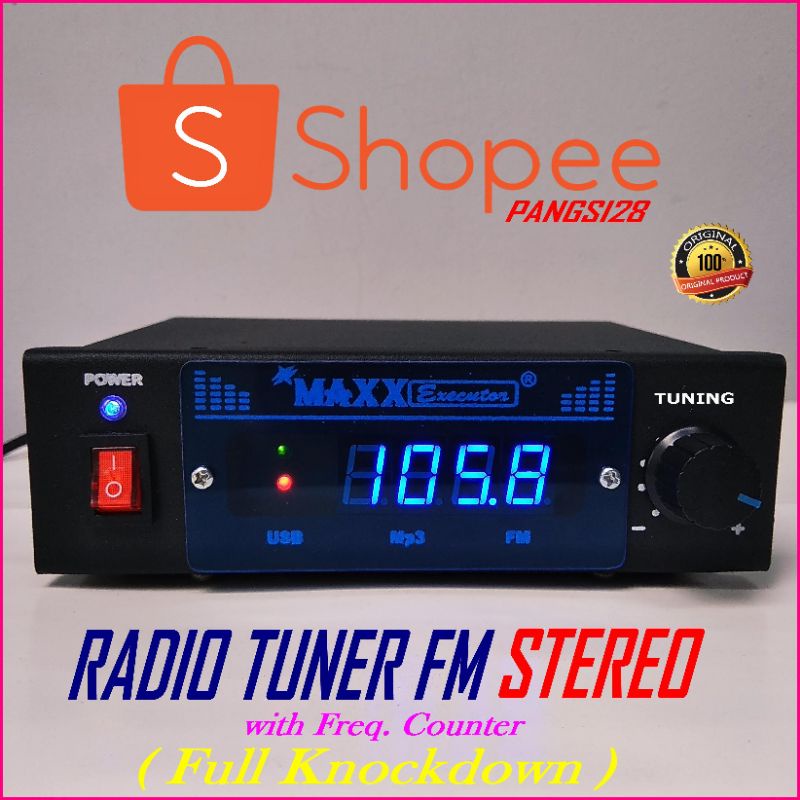 🇮🇩Radio Tuner FM Stereo + Freq. Counter❤️(✔️TERJUAL)
