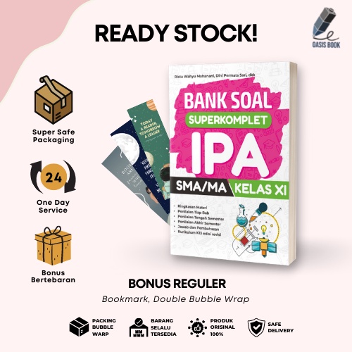 Buku SMA Superkomplet : Bank Soal SMA Kelas XI IPA Terbaru (Charissa Publisher)