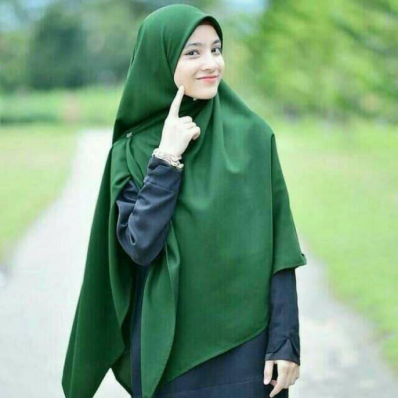Jilbab Segi Empat Syar'i Jumbo 150x150 Hijab Segiempat Jumbo Kerudung Segi4 SyarI
