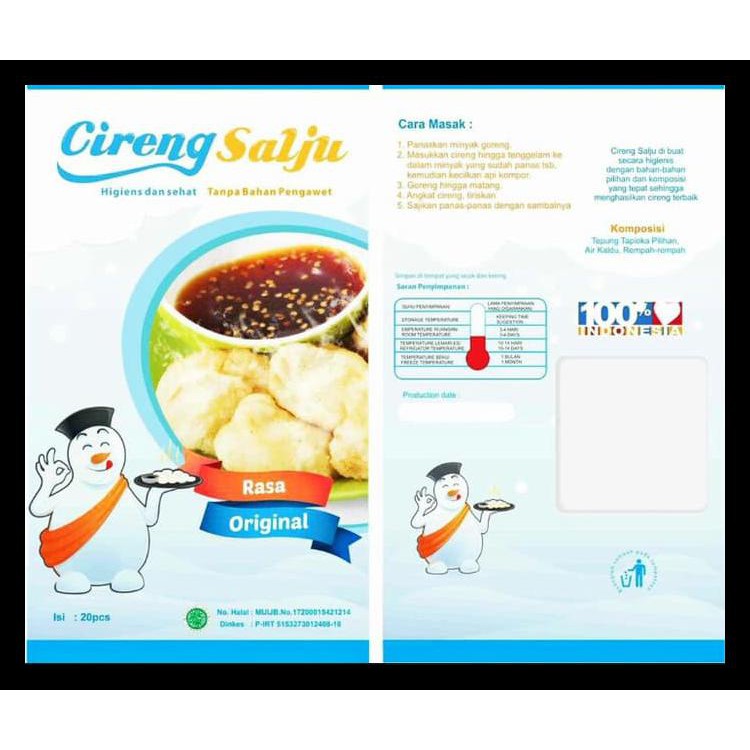 

Cireng-Cilok Salju Mang Bonju Terjamin