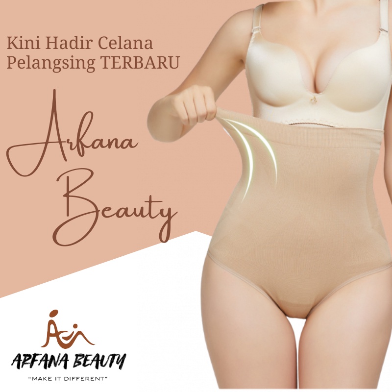 Korset pelangsing Celana Dalam Wanita Highwaist Korset Perut Buncit Underwear Pembakar Lemak Slimming Corset Pengangkat Bokong Calorie Off Pant Elastis Import Murah Terbaru