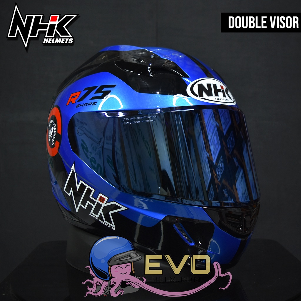 NHK GP 1000 R75 BLUE MET BLACK