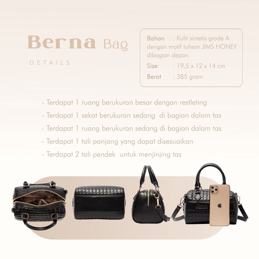 Berna Bag Jims Honey