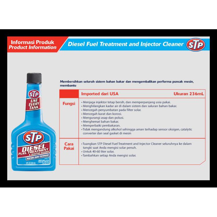 GRATIS  STP DIESEL FUEL TREATMENT 236 mL