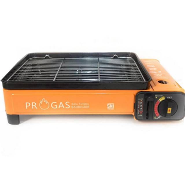Kompor Gas Portable PROGAS SATE / 1 Tungku Panggangan SATE