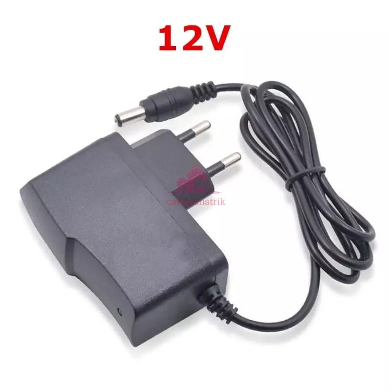 ADAPTOR DC 12V 2A 3A MURNI TRAFO POWER SUPPLY UNTUK LAMPU STRIP ALL CCTV DVR HDD ADP PSU BNC DRAT