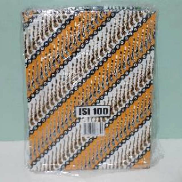 Buku Hardcover Batik Ukuran Kwarto Isi 100 Lembar